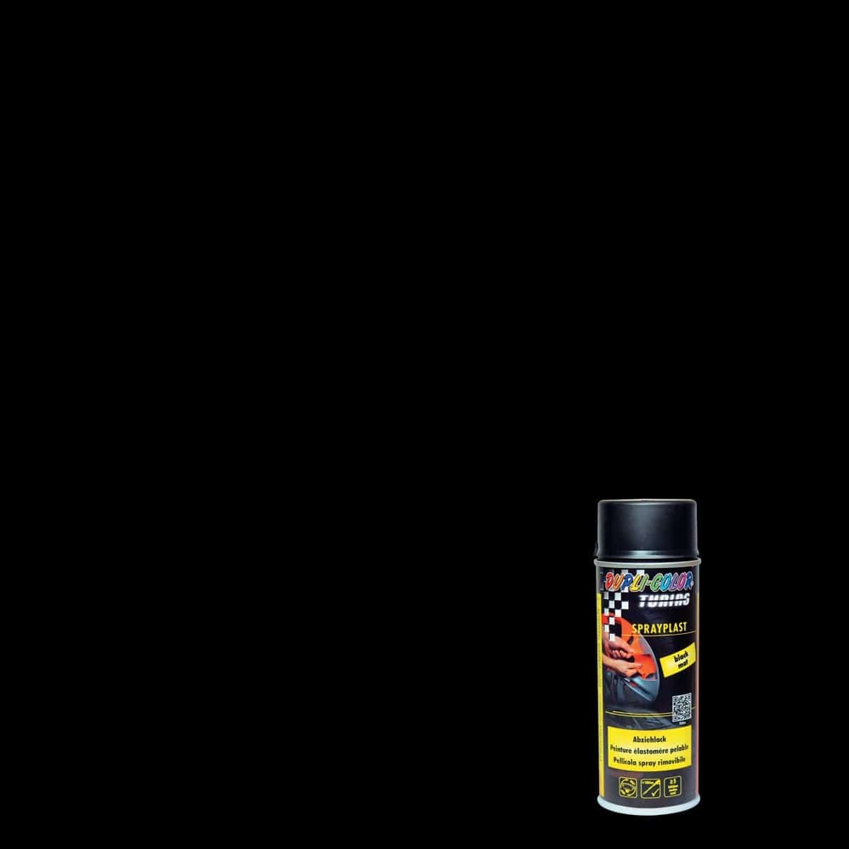 Bricocenter REMOVABLE MATT BLACK PLASTICISER SPRAY 400 ML