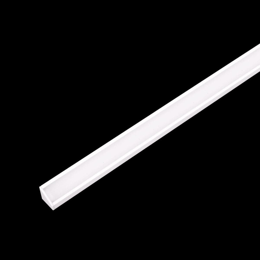 ANGLE PROFILE FOR LED STRIPS 2M ALUMINIUM WHITE - best price from Maltashopper.com BR420006913