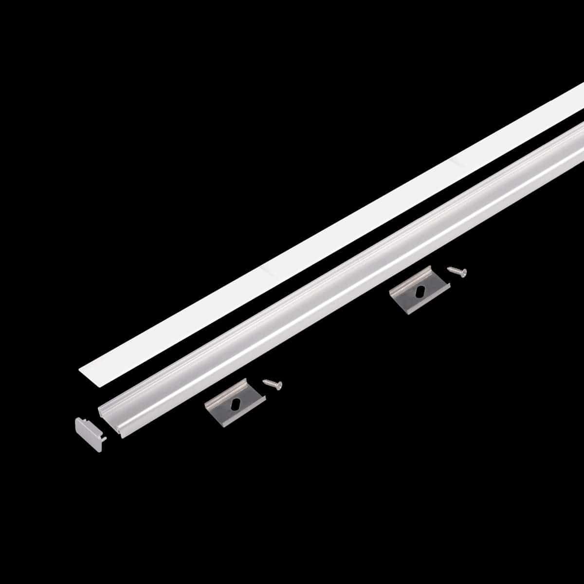 Bricocenter LED STRIP PROFILE 2MT ALUMINIUM SILVER