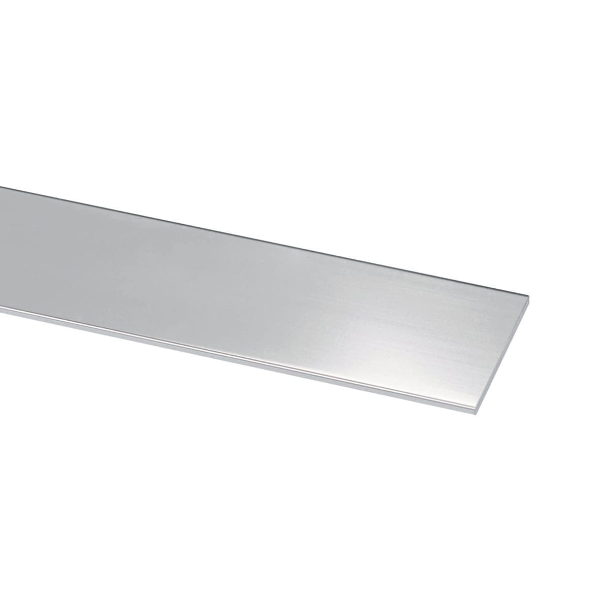 Bricocenter FLAT PROFILE MM1000X20X1 STAINLESS STEEL