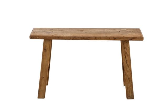 BRYCE Natural bench H 45 x L 75 x D 20 cm - best price from Maltashopper.com CS620788