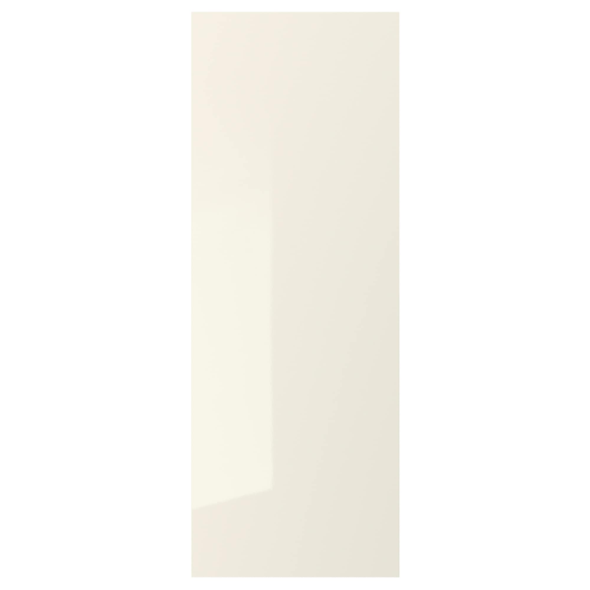 VOXTORP - Cover panel, high-gloss light beige