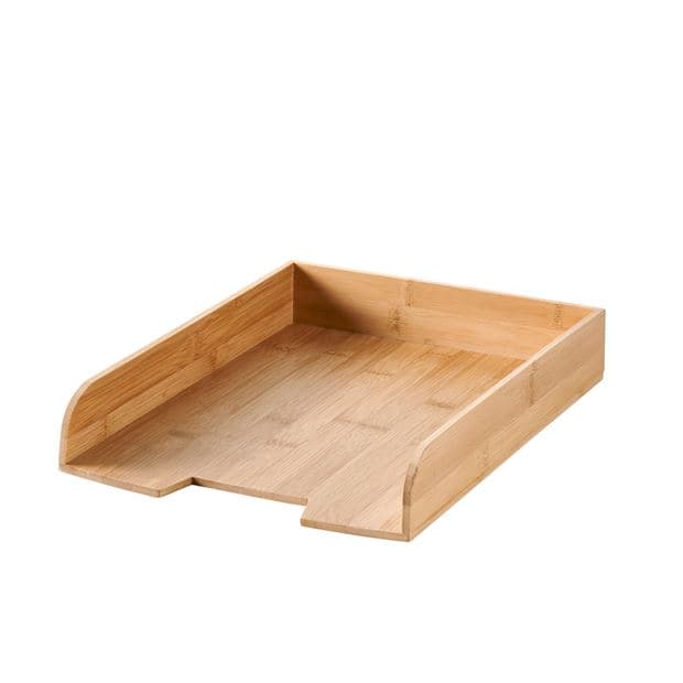 BAMBOO Natural letter holder H 5.5 x W 35 x D 27 cm - best price from Maltashopper.com CS665840