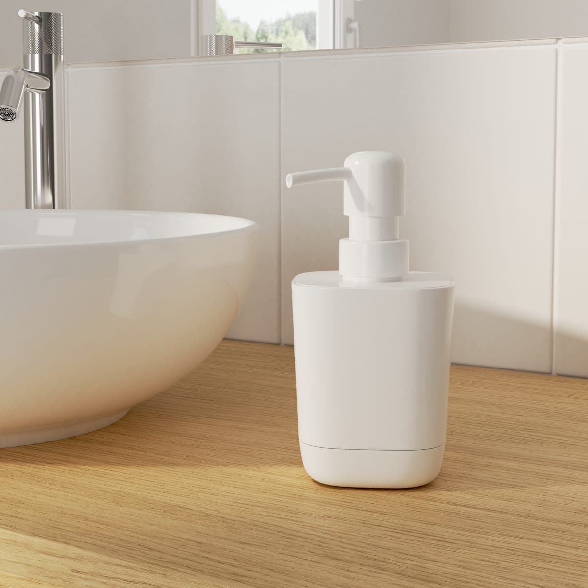 EASY SOFT TOUCH SOAP DISPENSER WHITE - SENSEA - best price from Maltashopper.com BR430007498