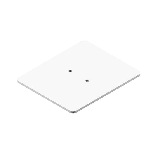 Bricocenter N. 1 PILLAR COVER CAP + 2 SCREWS WHITE 9010