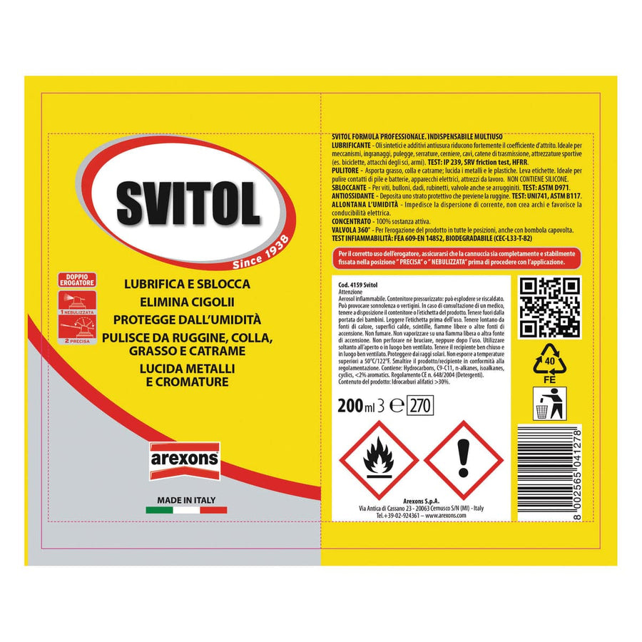 LUBRICANT SVITOL SUPER 200ML - best price from Maltashopper.com BR400221011