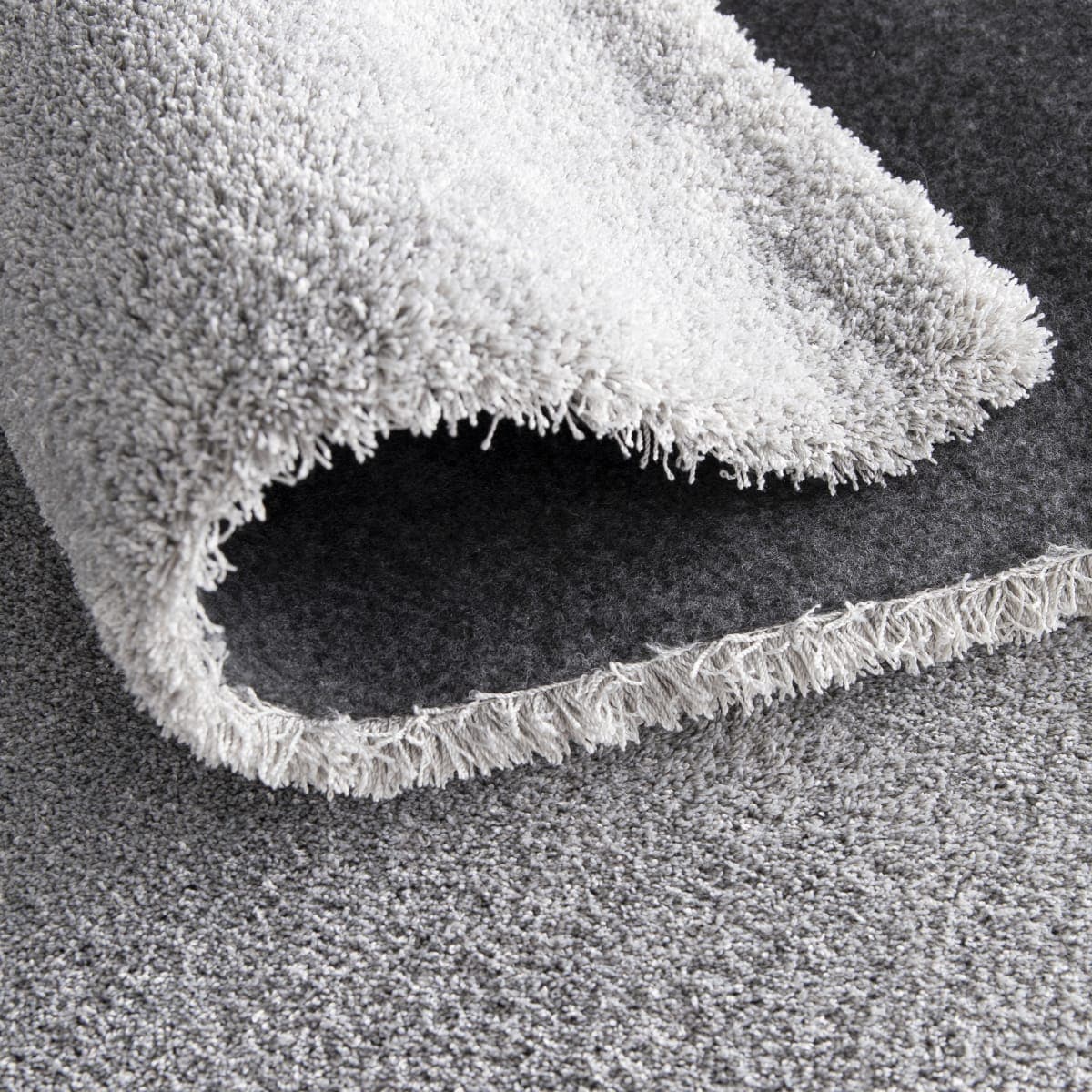 SHAGGY CARPET TONY GREY 80X150 CM POLYESTER - best price from Maltashopper.com BR480010902