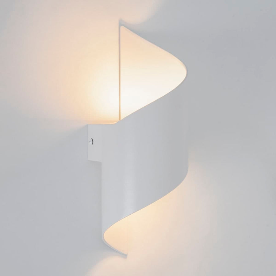Bricocenter LERIA WALL LIGHT METAL WHITE 10X27 CM LED 480 LUMENS WARM LIGHT
