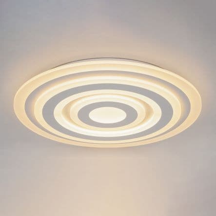REGALIS METAL CEILING LAMP WHITE D50 LED 4000LM NATURAL LIGHT - best price from Maltashopper.com BR420006691
