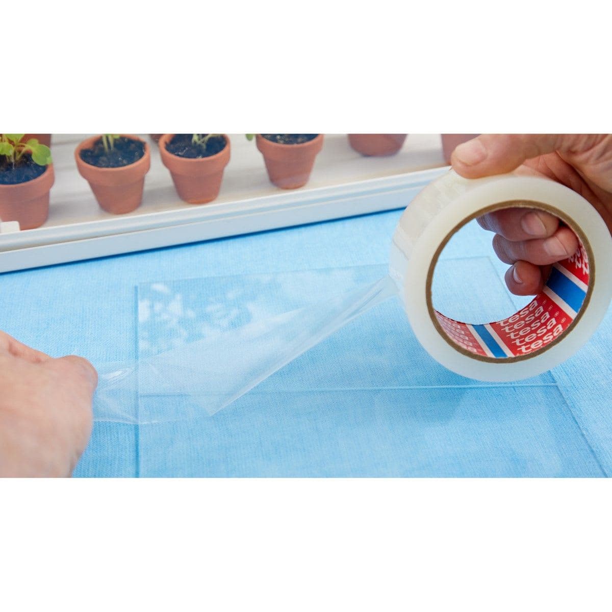 TRANSPARENT REPAIR TAPE 48MMX10MT