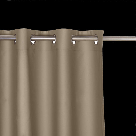 ALYCIA BLACKOUT CURTAIN DOVE GREY 140X280 CM WITH EYELETS - best price from Maltashopper.com BR480000007