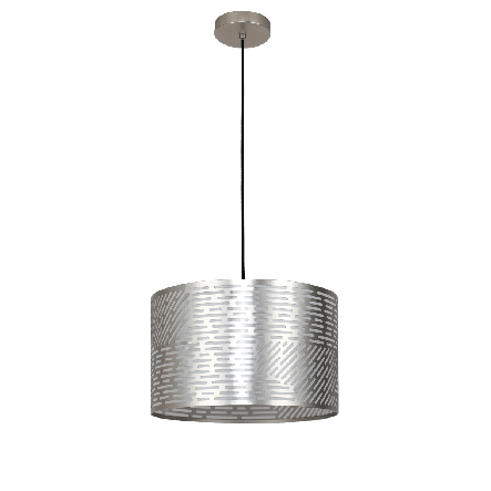 CHANDELIER SLOTS METAL NIKEL D38 E27=60W - best price from Maltashopper.com BR420007006