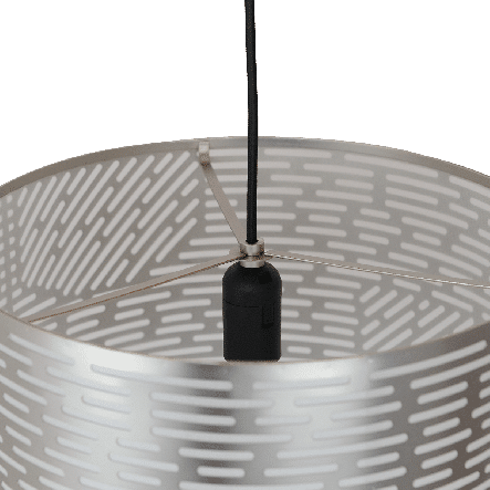 Bricocenter CHANDELIER SLOTS METAL NIKEL D38 E27=60W