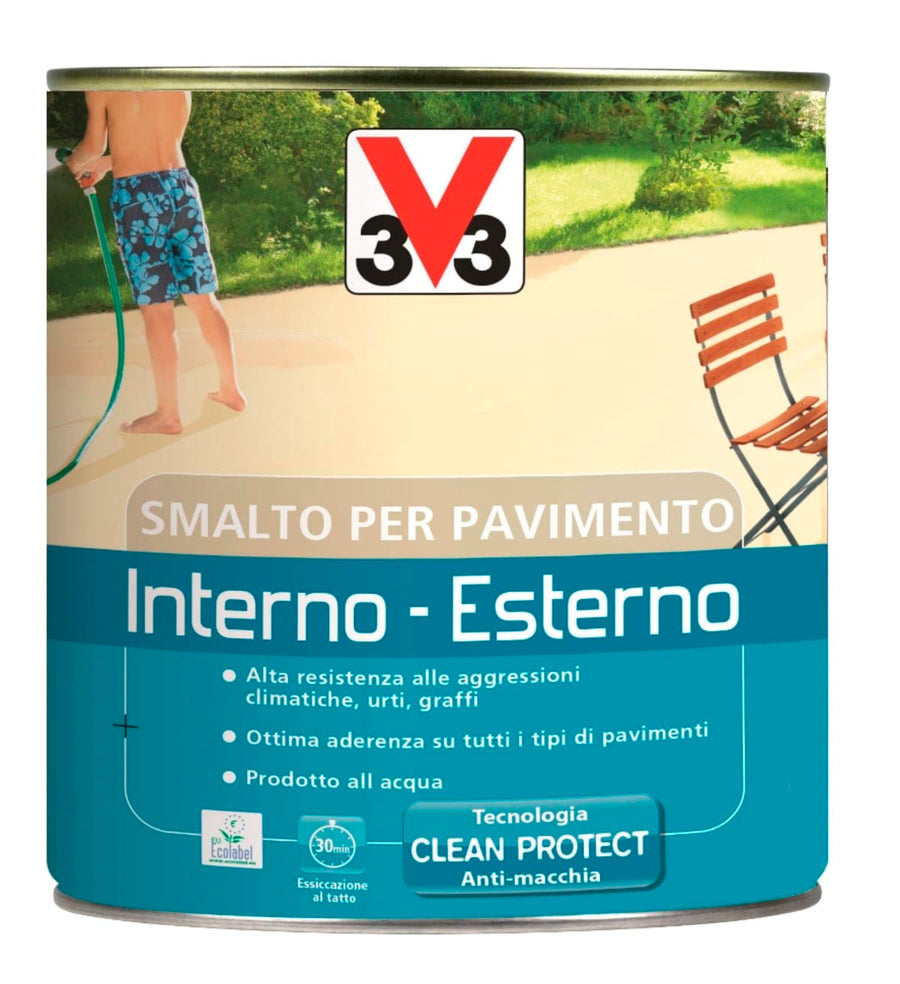 Bricocenter INTERIOR/EXTERIOR FLOOR ENAMEL WHITE 500ML