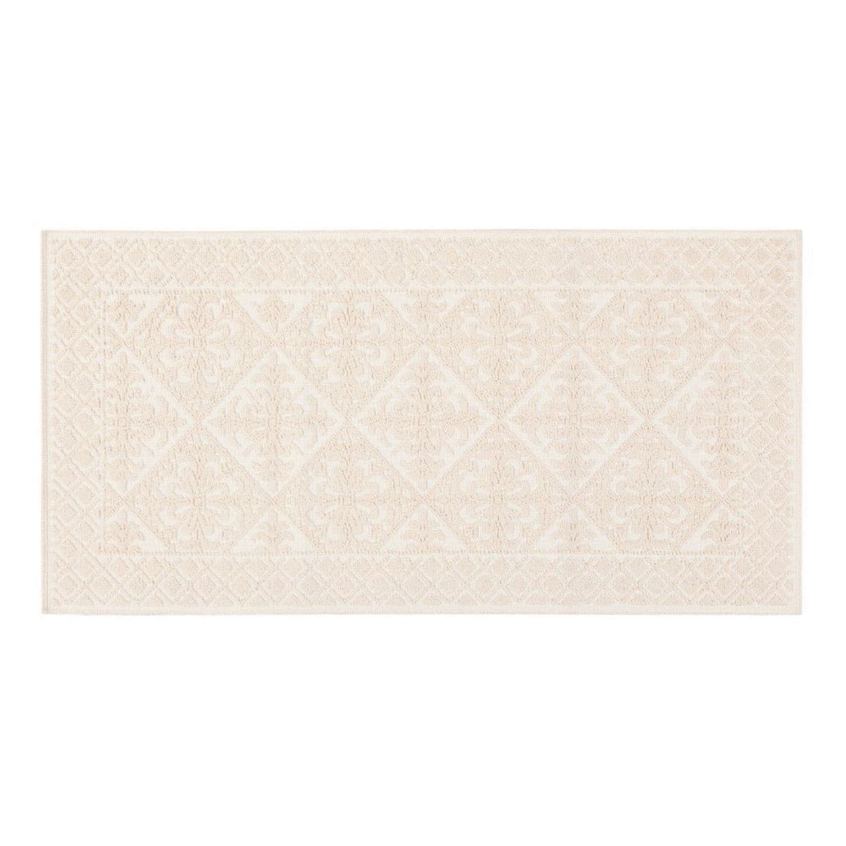 OLBIA MAT 60X130 CM IVORY COTTON - best price from Maltashopper.com BR480008013