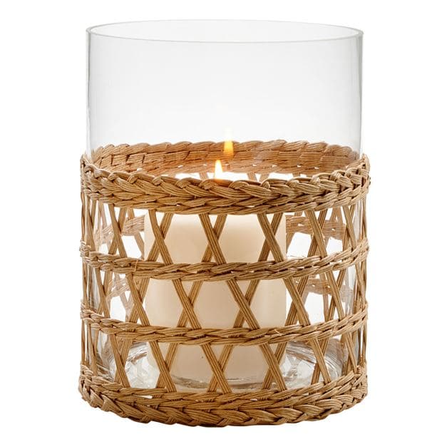 VIME Transparent candle holder vase H 20 cm - Ø 15 cm