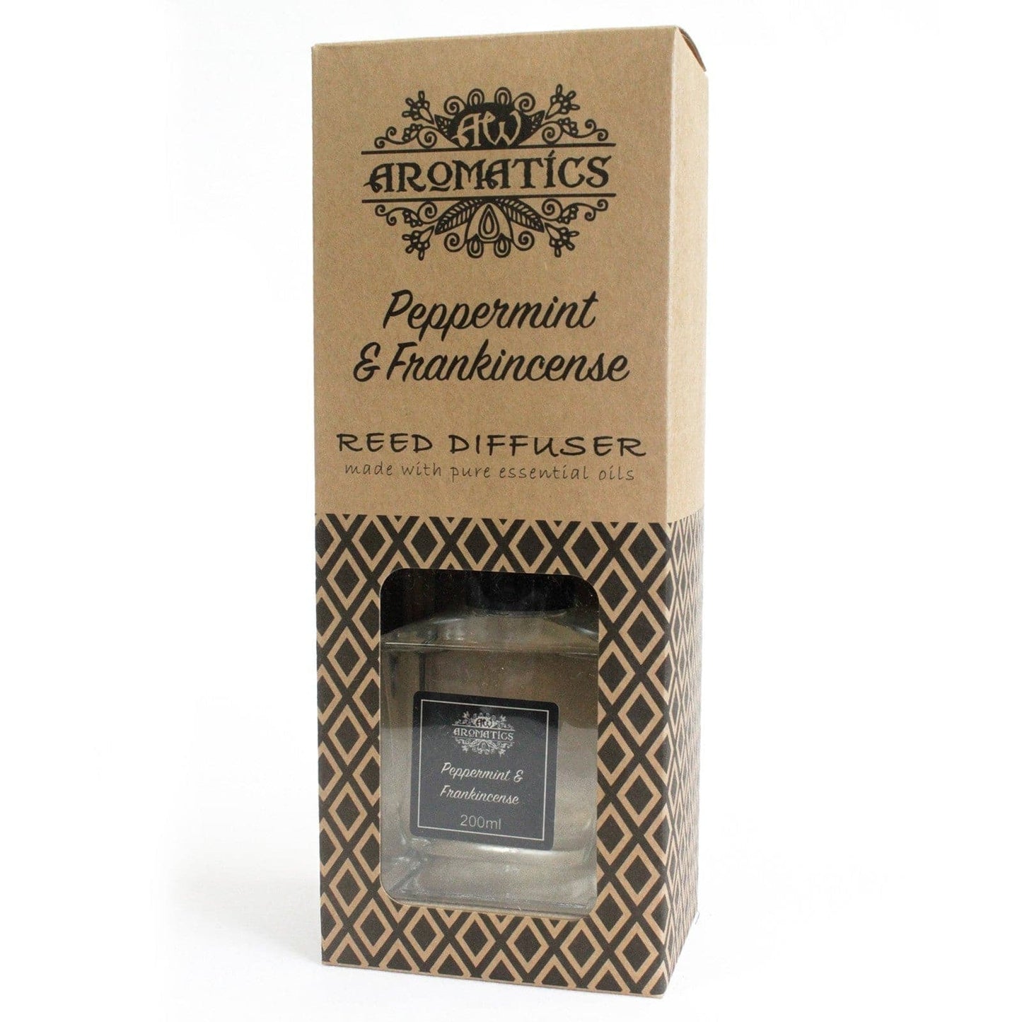 200ml Peppermint & Frankincense Essential Oil Reed Diffuser - best price from Maltashopper.com RDEO-12