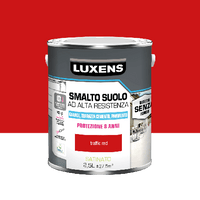 GARAGE FLOOR ENAMEL 2.5 L RED LUXENS - best price from Maltashopper.com BR470004847