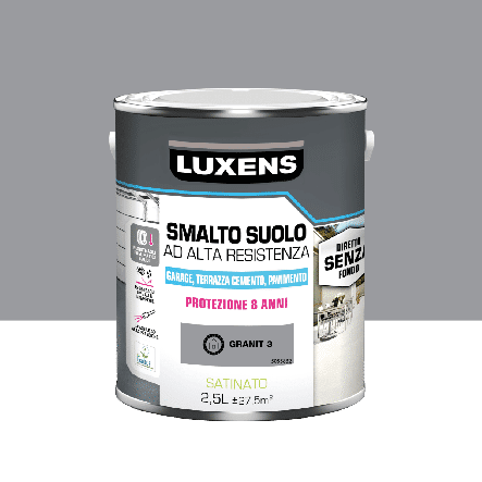 Bricocenter GARAGE FLOOR ENAMEL 2.5 L GREY GRANITE 3 LUXENS