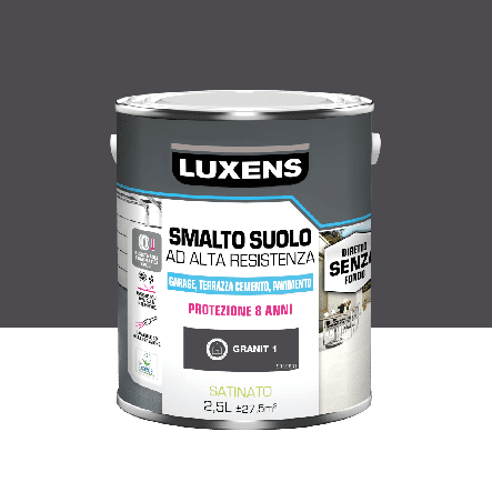 Bricocenter GARAGE FLOOR ENAMEL 2.5 L GREY GRANITE 1 LUXENS