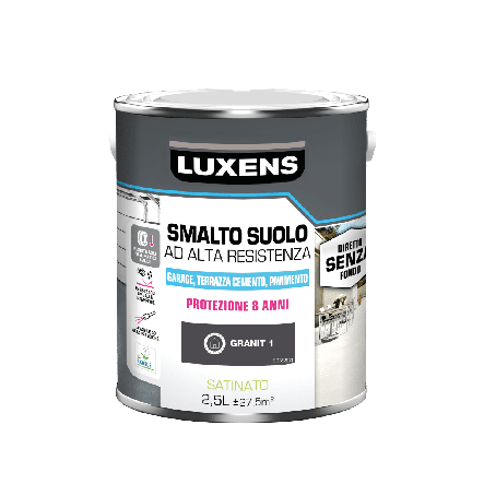 Bricocenter GARAGE FLOOR ENAMEL 2.5 L GREY GRANITE 1 LUXENS