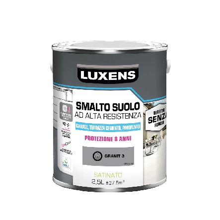 Bricocenter GARAGE FLOOR ENAMEL 2.5 L GREY GRANITE 3 LUXENS