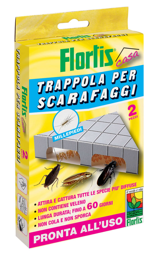 TRIANGULAR COCKROACH TRAP 2 PIECES - best price from Maltashopper.com BR510170185