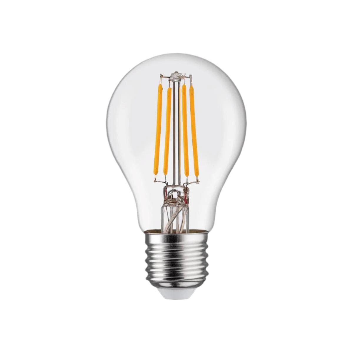LED BULB E27=60W DROP TRANSPARENT WARM LIGHT - best price from Maltashopper.com BR420007790