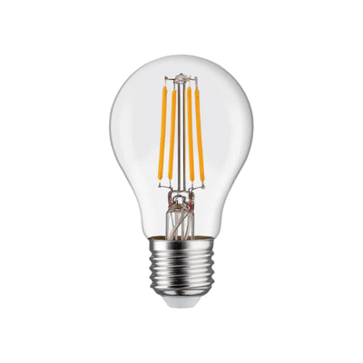 LED BULB E27=60W DROP TRANSPARENT WARM LIGHT - best price from Maltashopper.com BR420007790