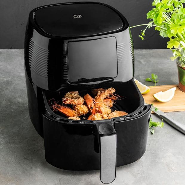 Casa MASTERCHEF Airfryer XXL black H 30.3 x W 35 x D 27.4 cm