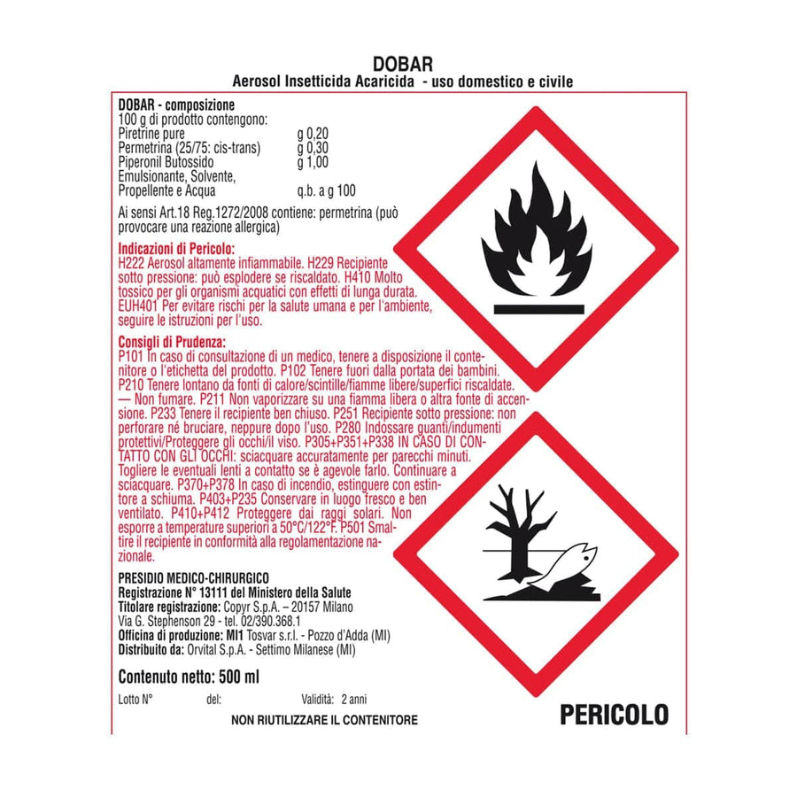 Bricocenter FLYING &amp; CRAWLING INSECTICIDE SP 500 ML