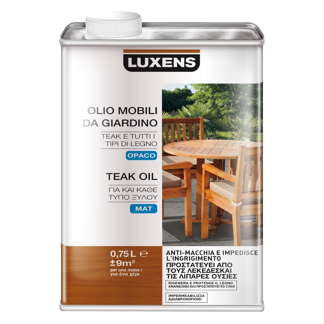 GIADINO LUXENS FURNITURE PROTECTION OIL 750 ML - best price from Maltashopper.com BR470320522