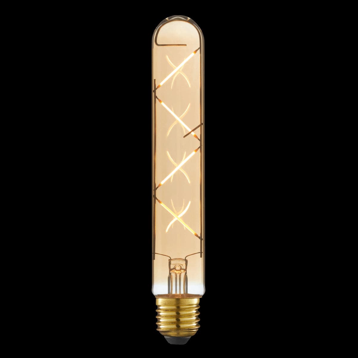 DECORATIVE LED BULB E27= 28W TUBULAR AMBER - best price from Maltashopper.com BR420002209