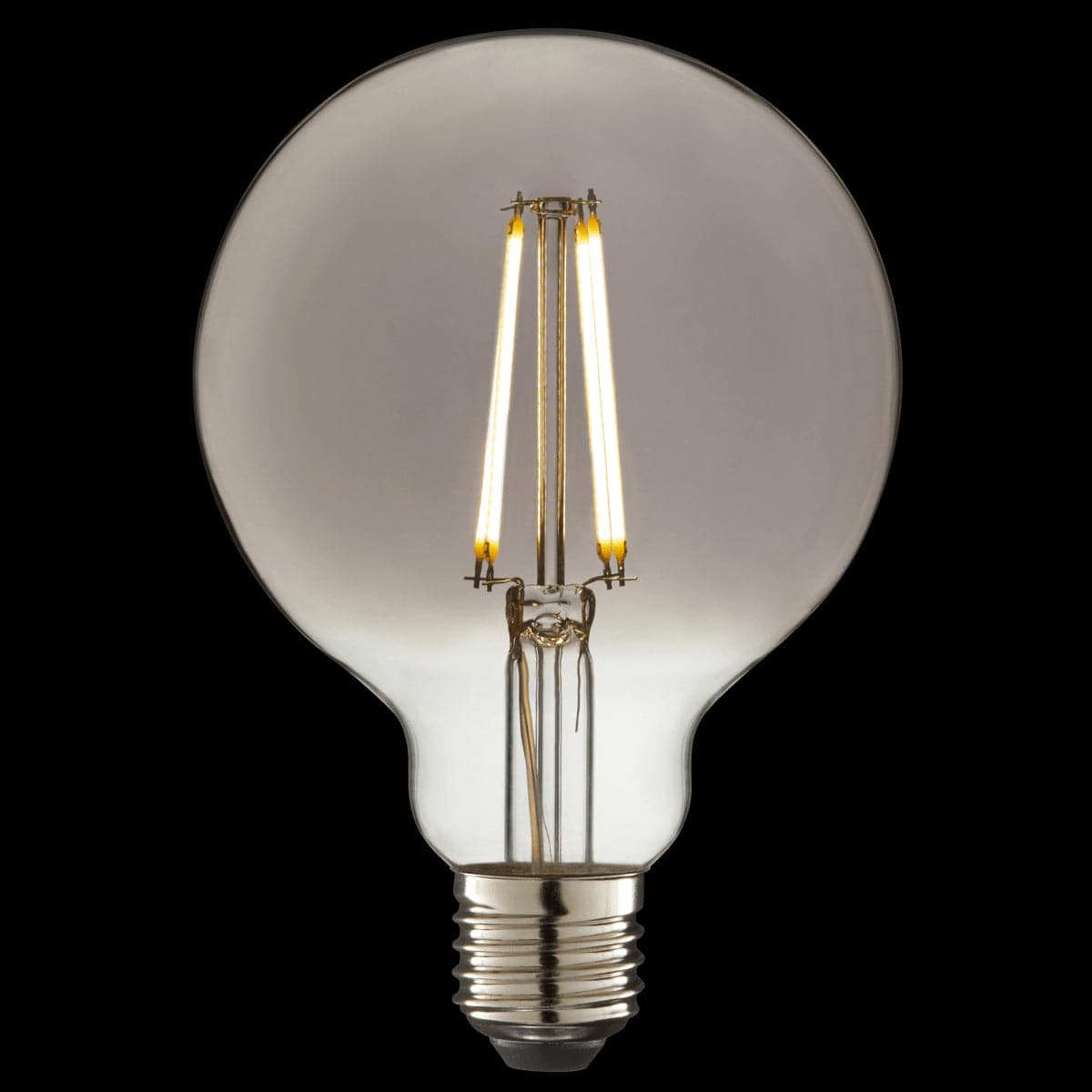 LED DECORATIVE BULB E27=40W GLOBE SMALL FUME NATURAL LIGHT
