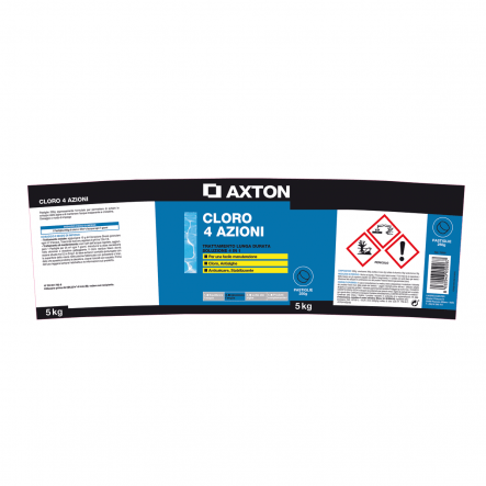 Bricocenter 4-ACTION POOL TREATMENT 5KG 250G TABLETS