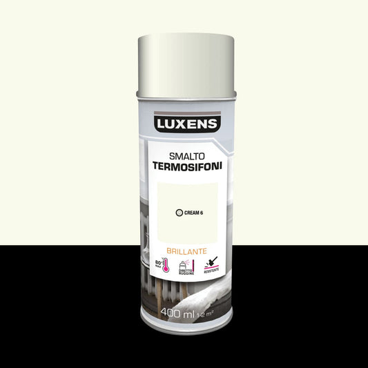 RADIATOR SPRAY BRILLIANT IVORY 400ML LUXENS - best price from Maltashopper.com BR470004713
