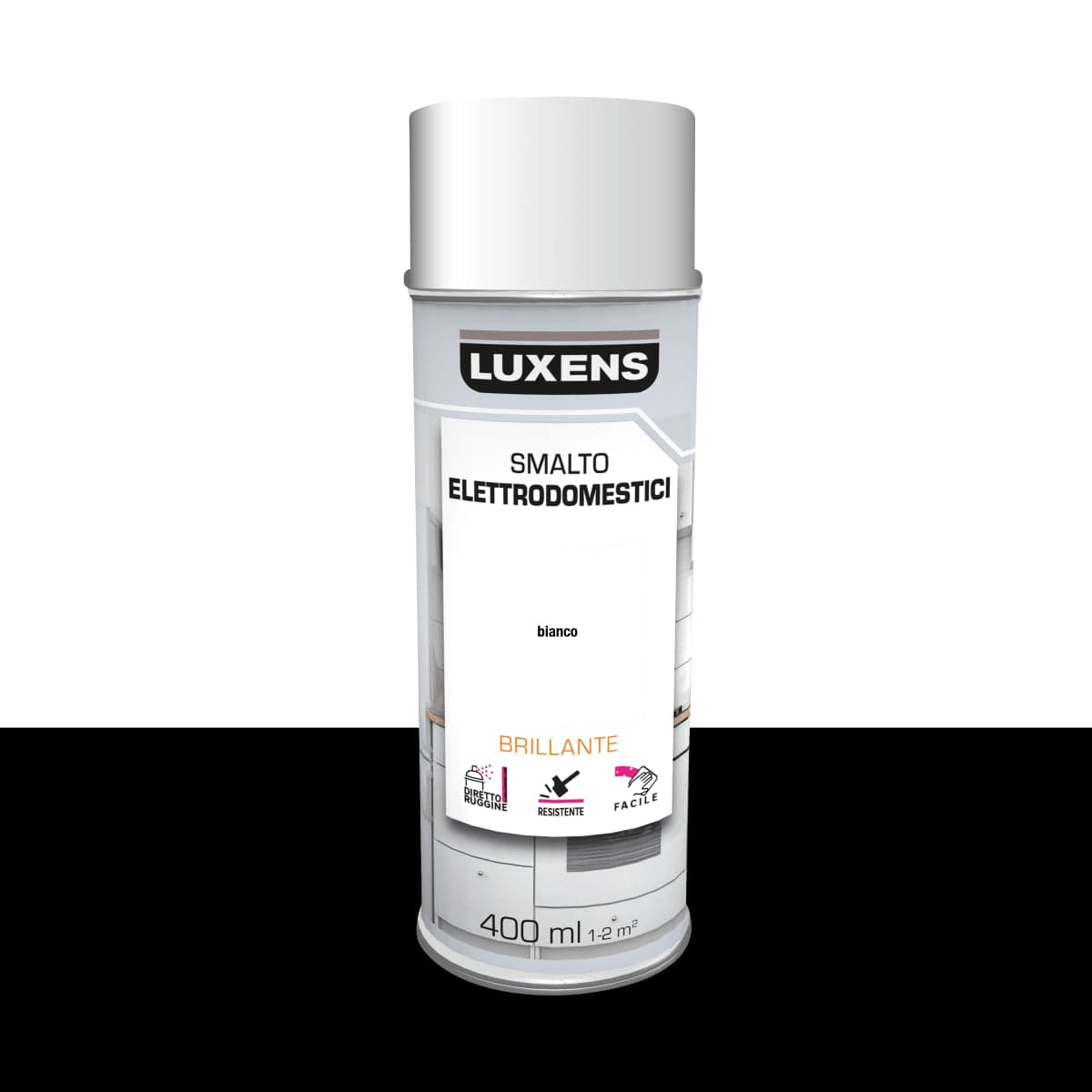 HOUSEHOLD APPLIANCE SPRAY WHITE 400 ML LUXENS - best price from Maltashopper.com BR470004714