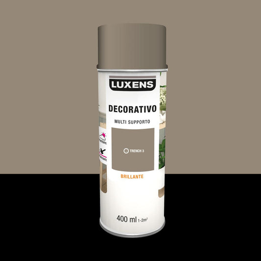 Bricocenter SPRAY TRANCH 3 BRILLIANT SOLVENT 400 ML LUXENS