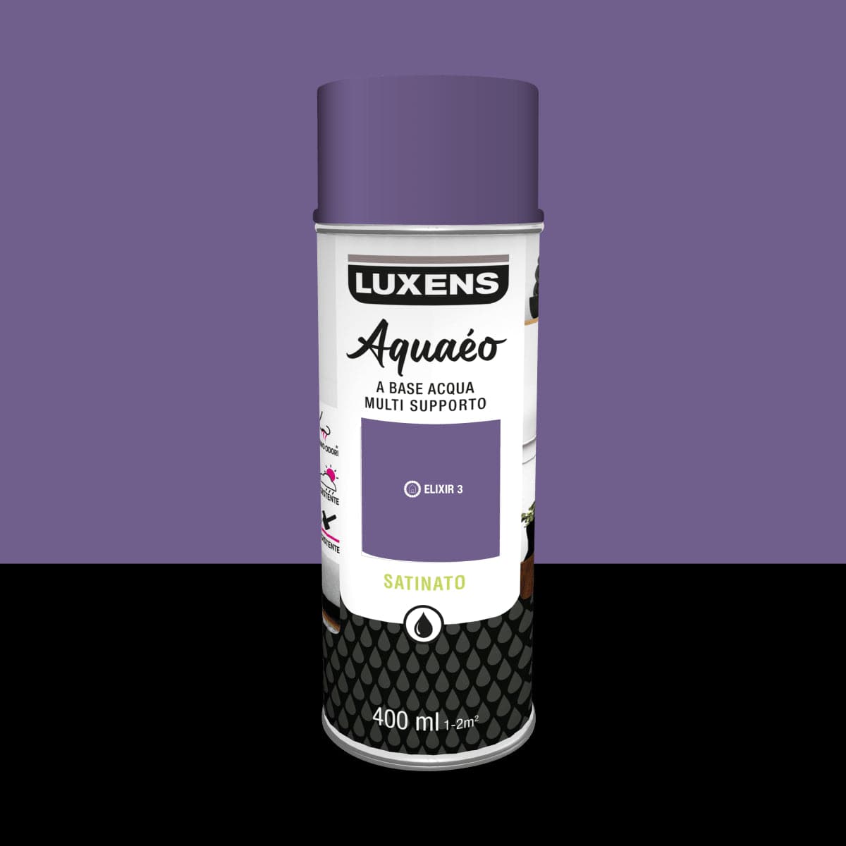 LUXENS WATER SATIN SPRAY ELIXIR 3 400 ML - best price from Maltashopper.com BR470004640