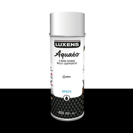 AQUA SPRAY MATT WHITE 400 ML LUXENS - best price from Maltashopper.com BR470000794