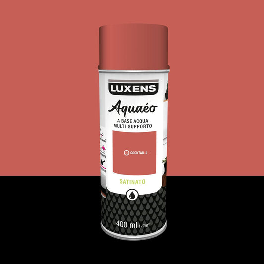 SPRAY RED COKTAIL 2 SATIN WATER 400 ML LUXENS - best price from Maltashopper.com BR470004646