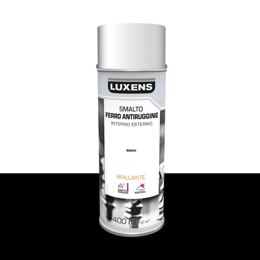 Bricocenter GLOSSY WHITE RUSTPROOFING SPRAY 400 ML LUXENS