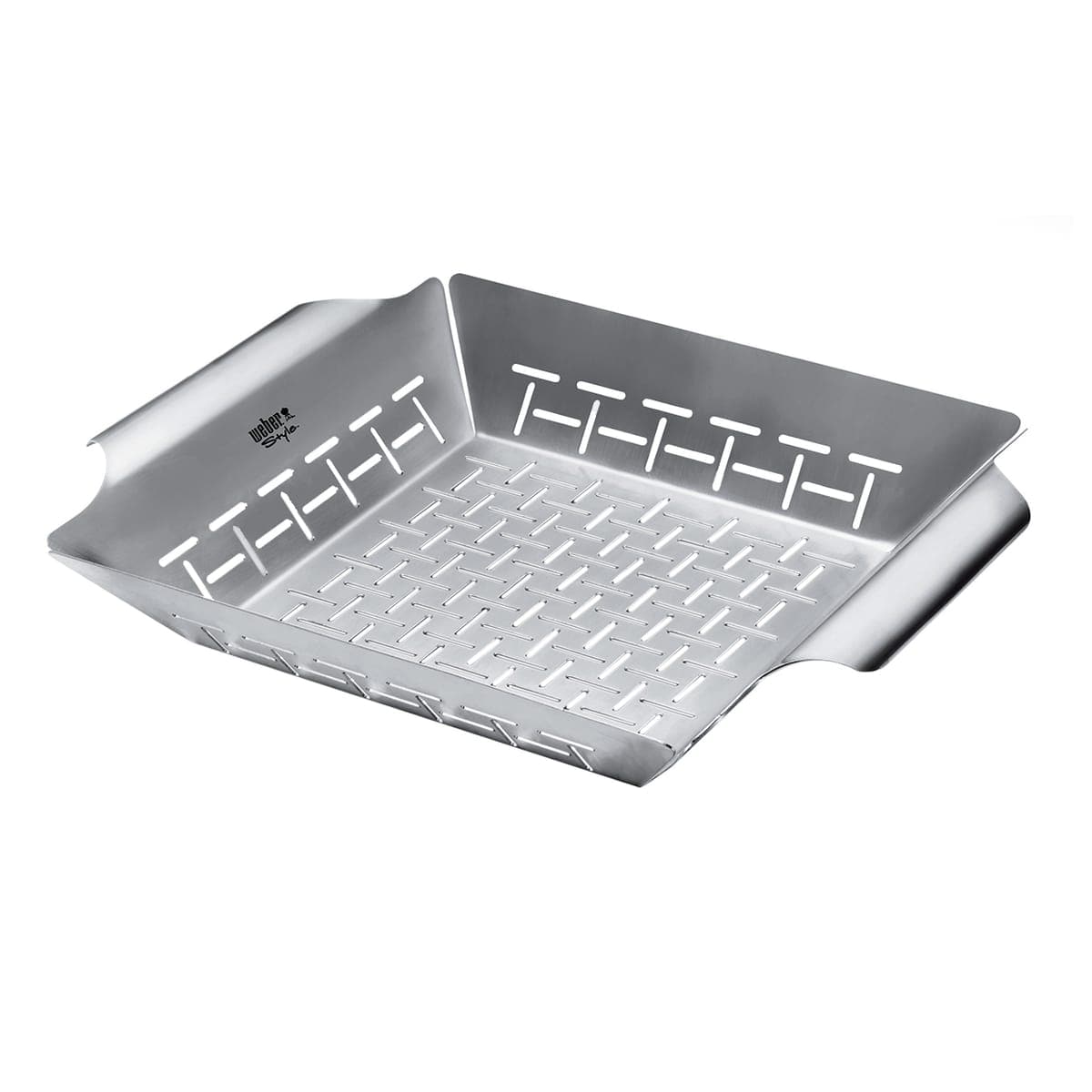WEBER STAINLESS STEEL VEGETABLE TRAY 34 X 38 X 5 CM