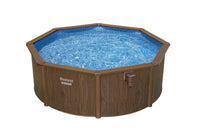 HYDRIUM POOL WOOD 360X120 WITH SAND FILTER COVER AND BASE MAT INCLUDED - best price from Maltashopper.com BR500015708