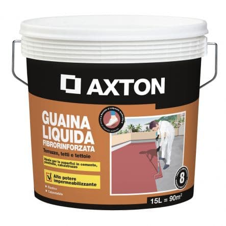 RED WALKABLE LIQUID SHEATHING 15 L AXTON - best price from Maltashopper.com BR470002777