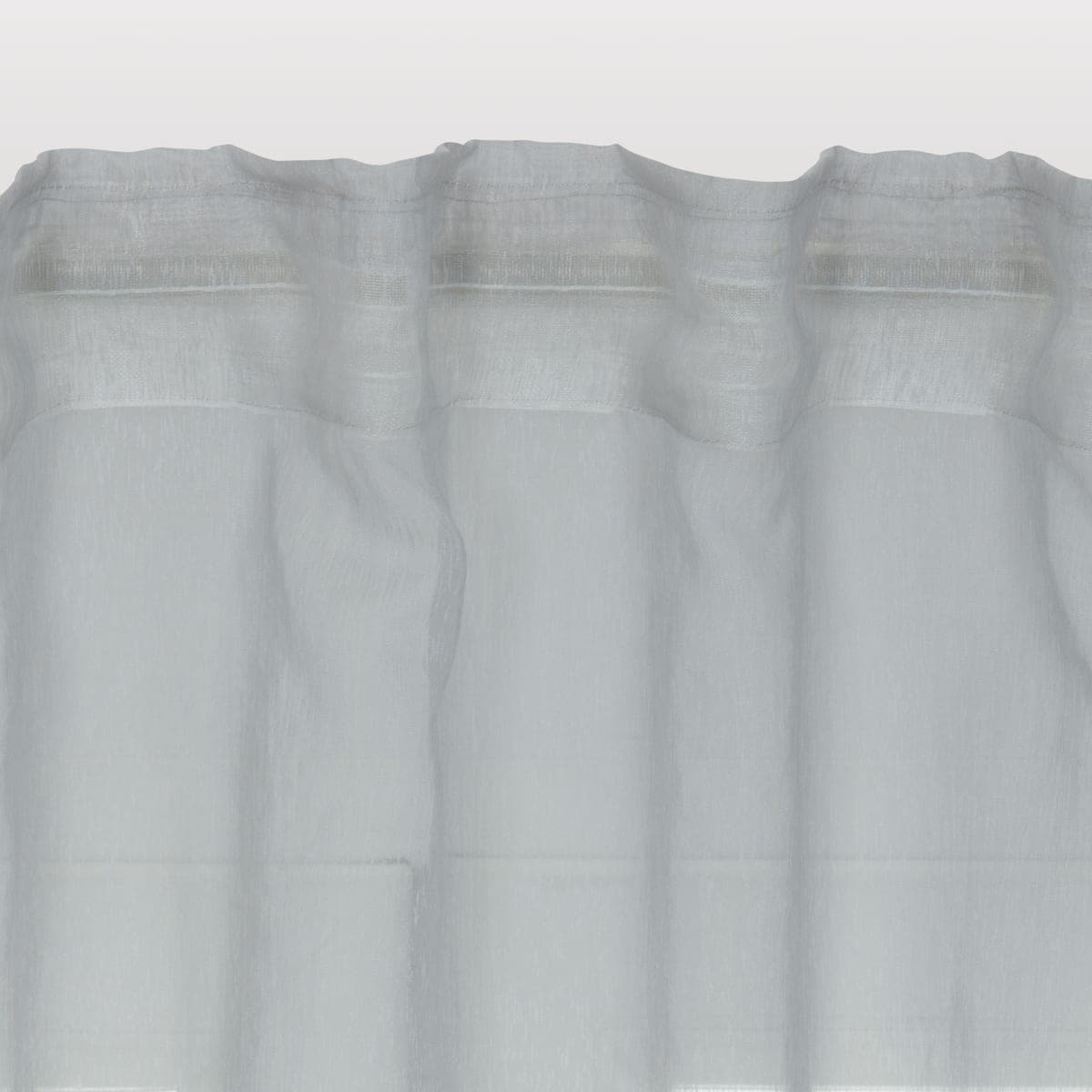 Bricocenter SOFTY GREY FILTER CURTAIN 200X280 CM WITH CONCEALED LOOP AND WEBBING