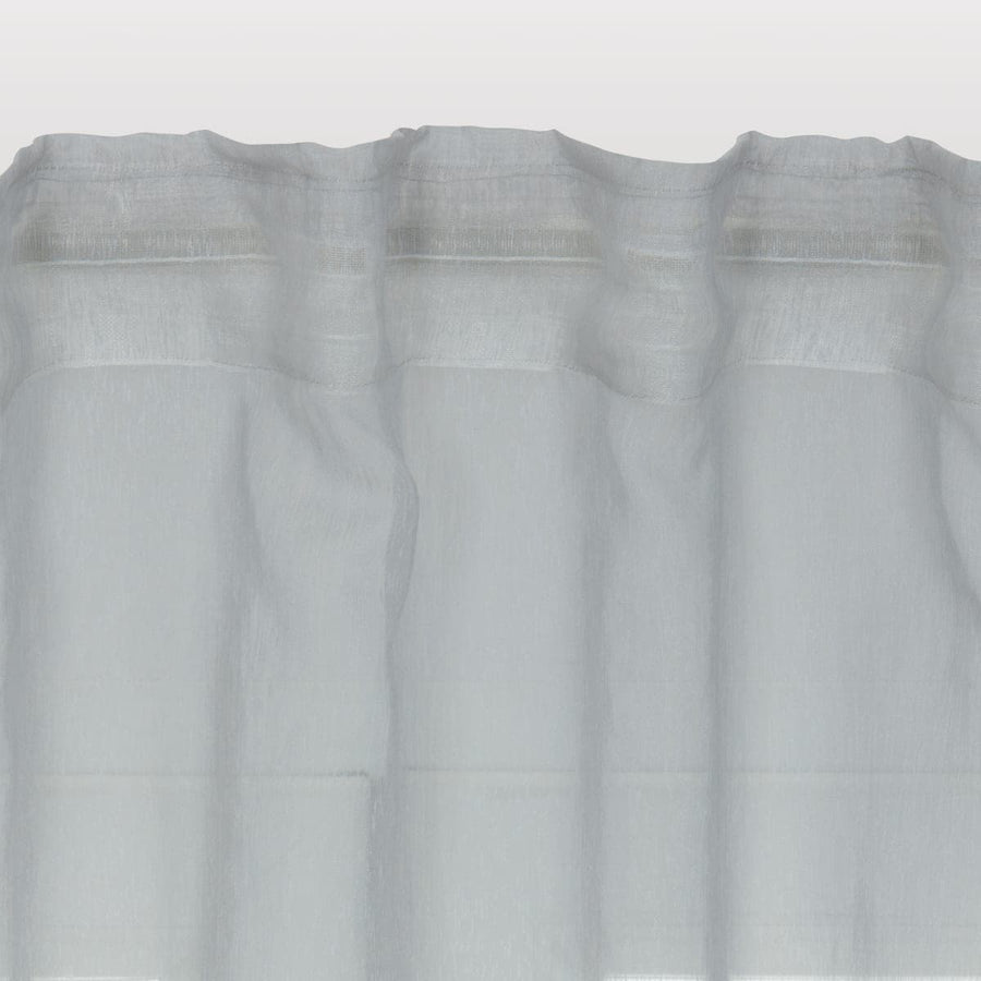 Bricocenter SOFTY GREY FILTER CURTAIN 200X280 CM WITH CONCEALED LOOP AND WEBBING