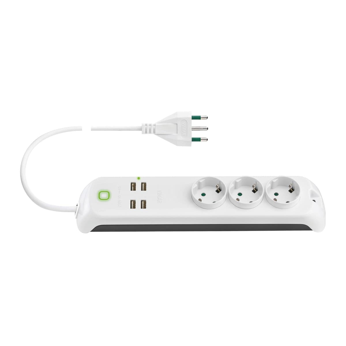 MULTIPLE MOBILE SOCKET 2P+E 16 A 250w white