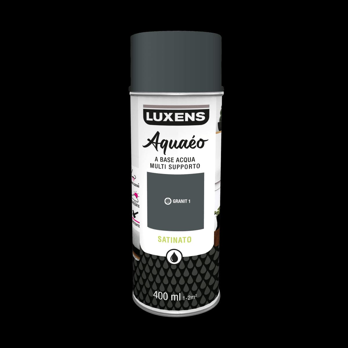 GRANITE SPRAY 1 SATIN WATER 400 ML LUXENS - best price from Maltashopper.com BR470004631