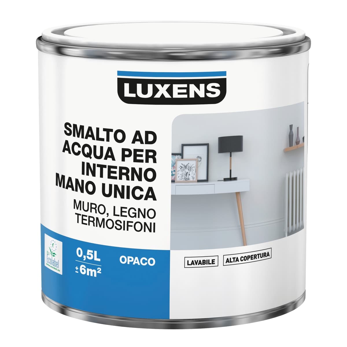 LUXENS WATER-BASED INTERIOR ENAMEL GRANIT 5 MATT 500 ML - best price from Maltashopper.com BR470002467